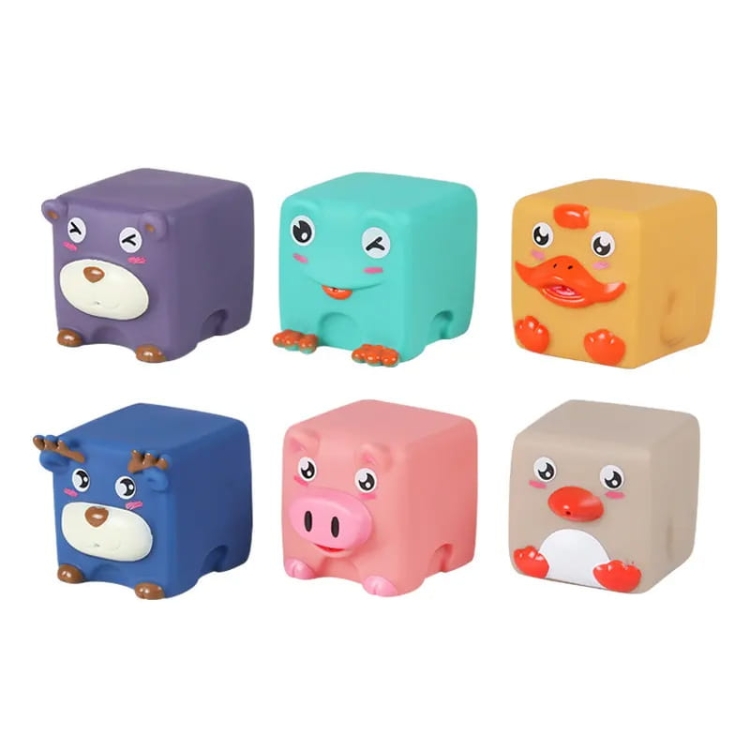 Zwierzątka domowe- miękkie klocki 6 szt