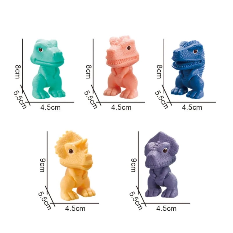 Dinozaury - miękkie klocki 5 szt