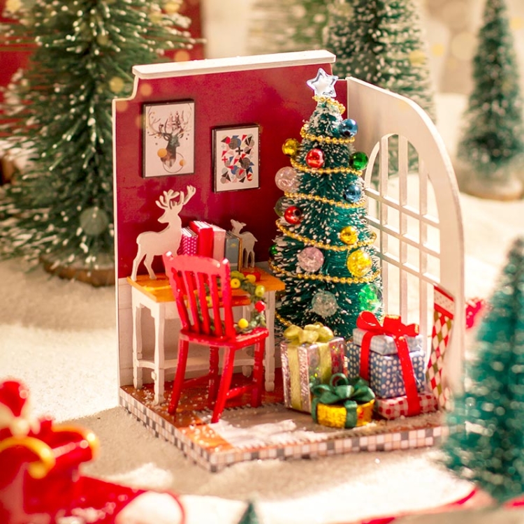 Miniaturowy domek - Jingle bells