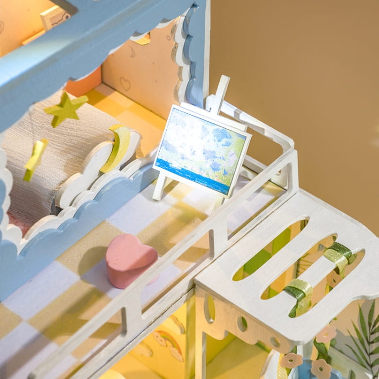 Miniaturowy domek - Wiosenne przebudzenie