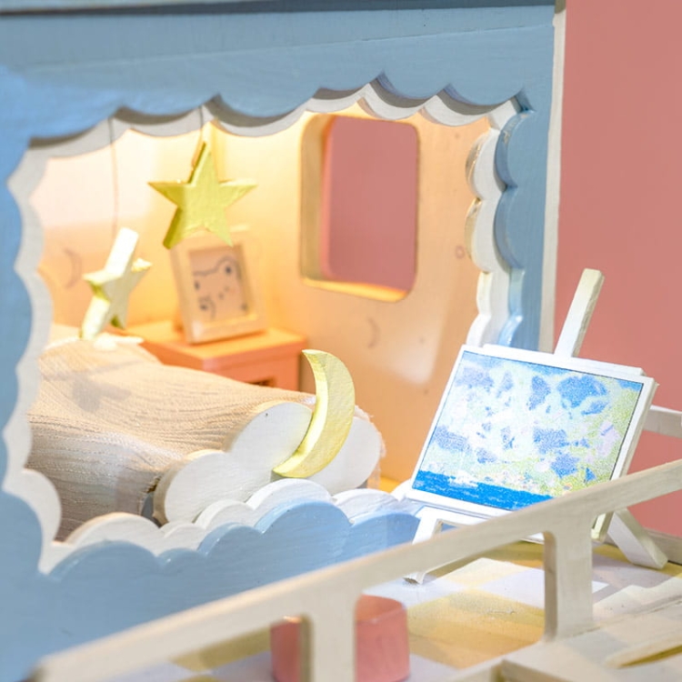 Miniaturowy domek - Wiosenne przebudzenie