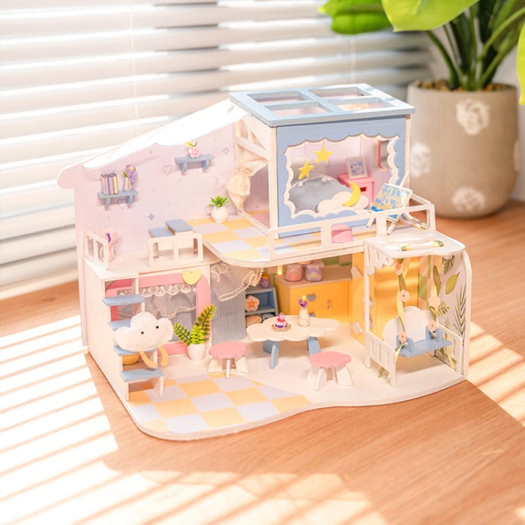 Miniaturowy domek - Wiosenne przebudzenie