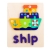 Puzzle drewniane - Ryba i statek - Fish  Ship