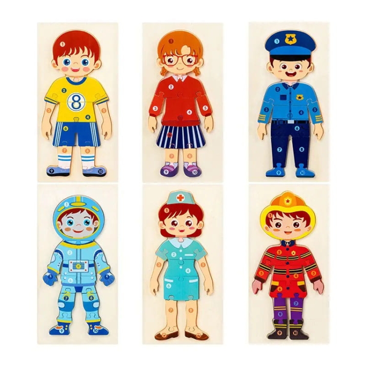 Puzzle drewniane - Zawody