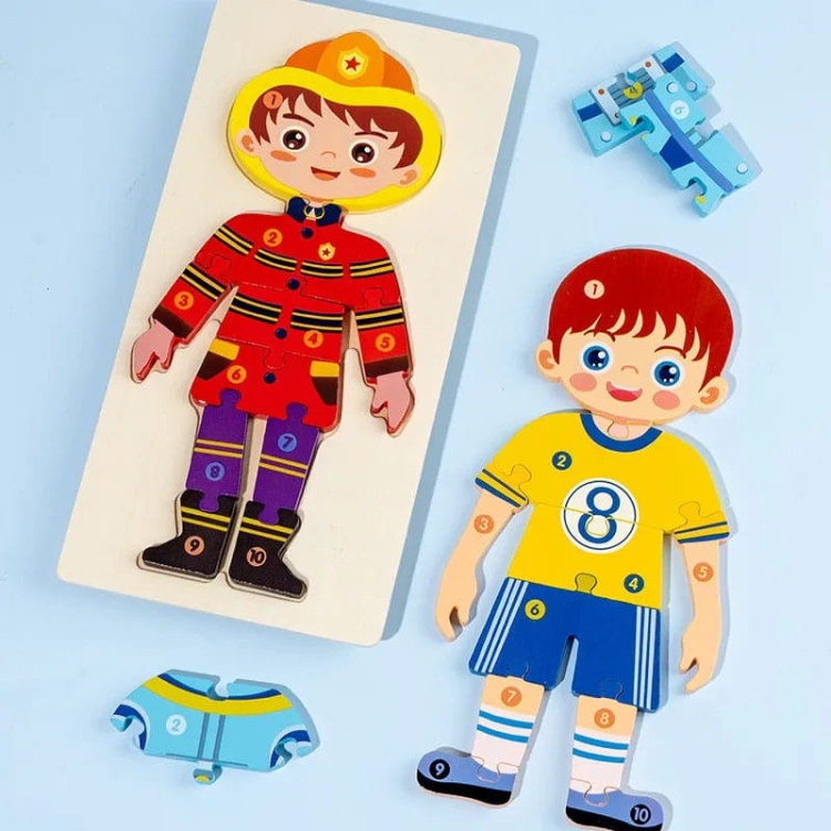 Puzzle drewniane - Zawody