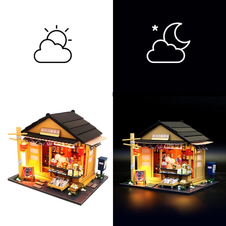 Miniaturowy domek - Sklepik w Tokio*