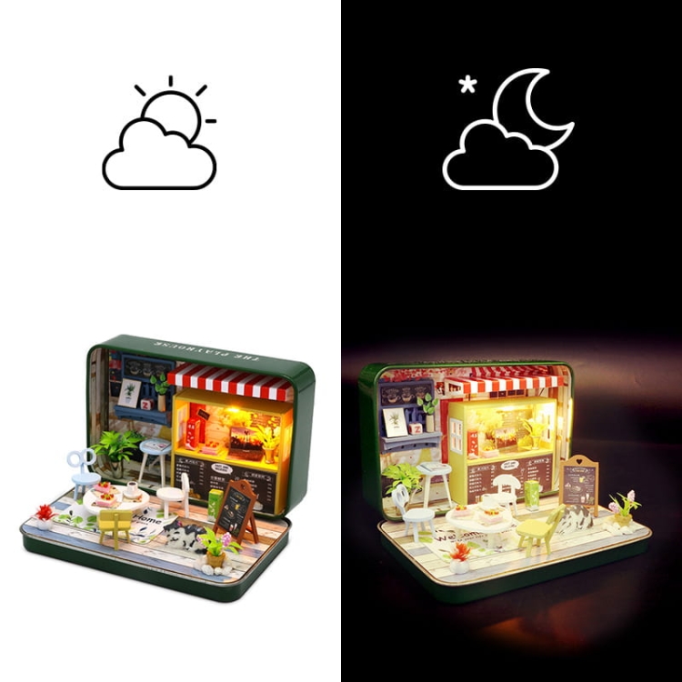 Miniaturowy domek Sobotnie przedpołudnie