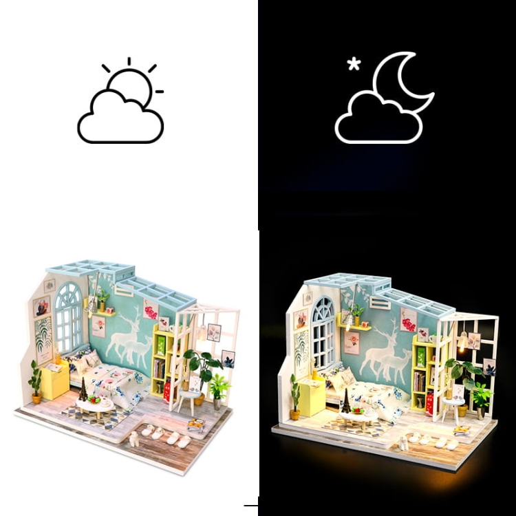 Miniaturowy domek Domek w górach