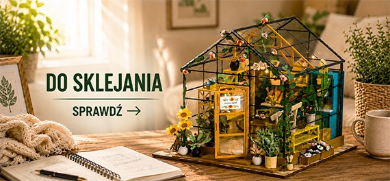 Book nook drewniane puzzle 3D