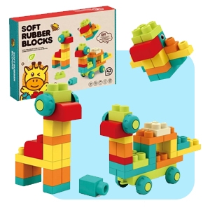 Klocki soft blocks