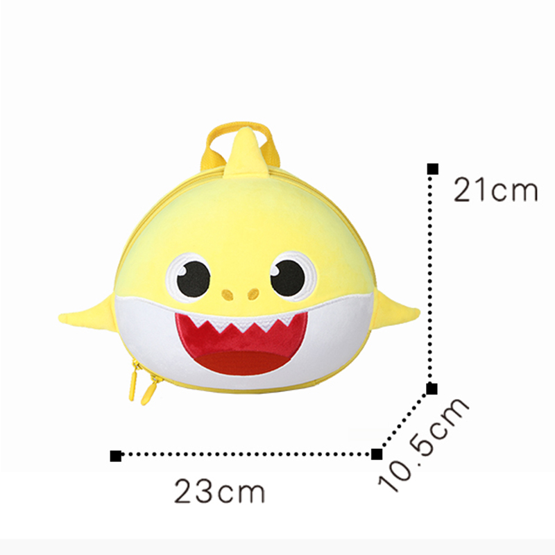 Plecak dla dziecka Baby Shark z wymiarami